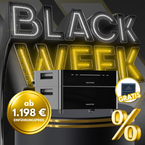 Marstek VENUS D All-In-One Balkonkraftwerk Speicher 2,56 kWh - 15,36 kWh